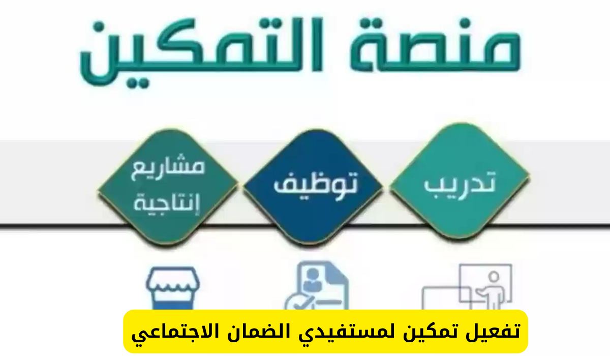 تمكين لمستفيدي الضمان الاجتماعي