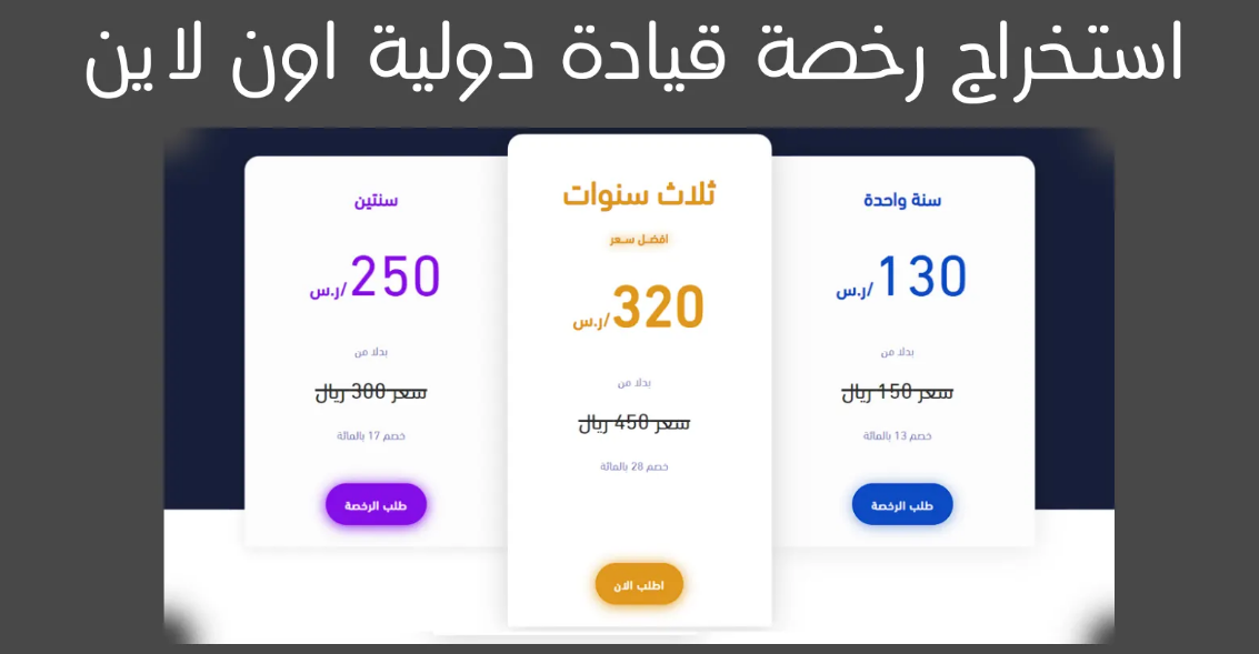 السعودية .. شروط واجراءات استخراج رخصة قيادة دولية اون لاين 1445