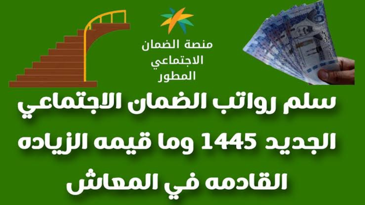 سلم رواتب الضمان الاجتماعي 1446