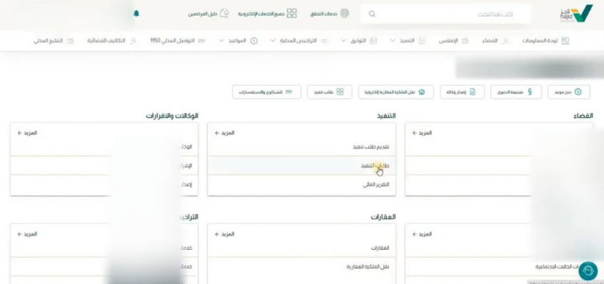 الخدمات التي يشملها إيقاف الخدمات 