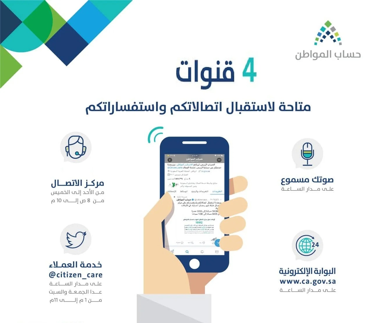 استحقاق حساب المواطن